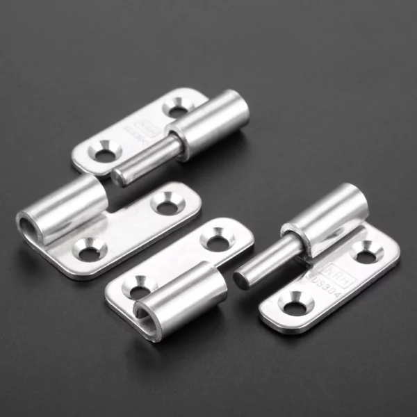 Set di 2 cerniere 37 x 34 mm separabili in acciaio inox - immagine 6