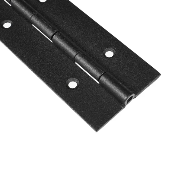Set 2 cerniere lunghe 300 mm larghe 50 mm spessore 1,5 mm in acciaio inox verniciato.con 20 viti M4 x16 mm - immagine 5