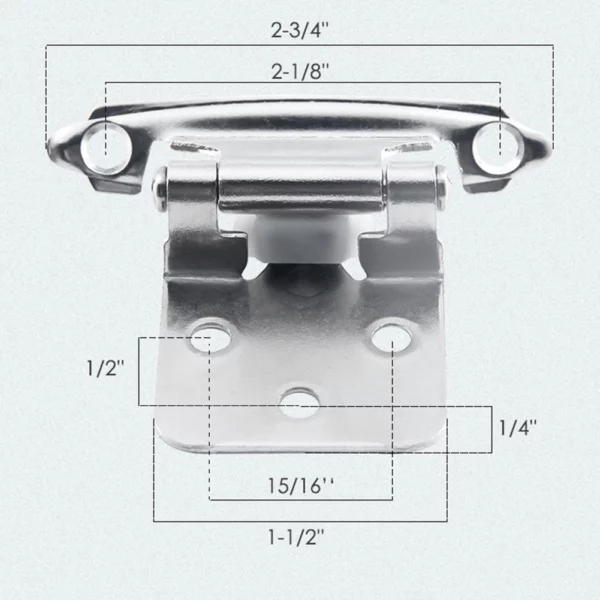 Set da 2 pezzi cerniera autochiudente - immagine 6