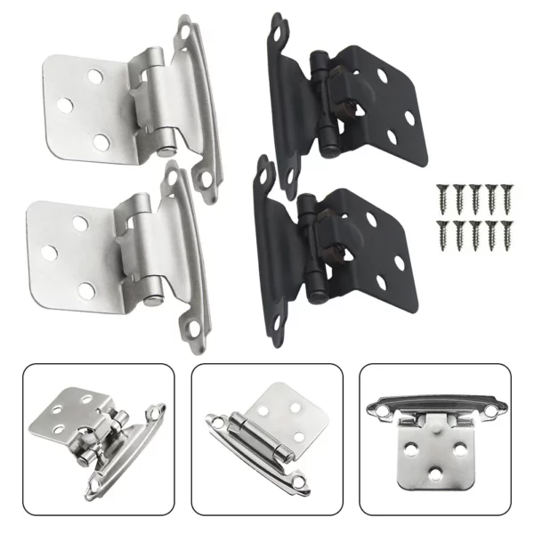 Set da 2 pezzi cerniera autochiudente