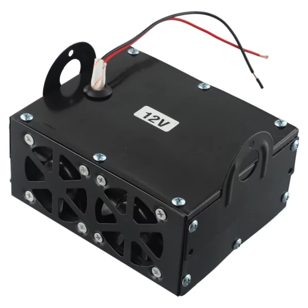 Termoventilatore elettrico per auto 12V 600W  dimensioni 14.8 x 11.5 x 6.5 cm - immagine 2