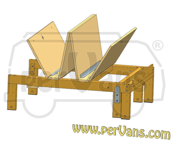 PROGETTO LETTO PIEGHEVOLE SLIM - Dim. 190 x 100 cm - immagine 4